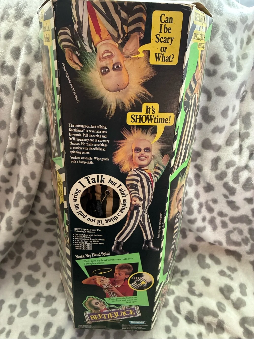 Beetlejuice Vintage Kenner Beetlejuice Talking Figure #30060